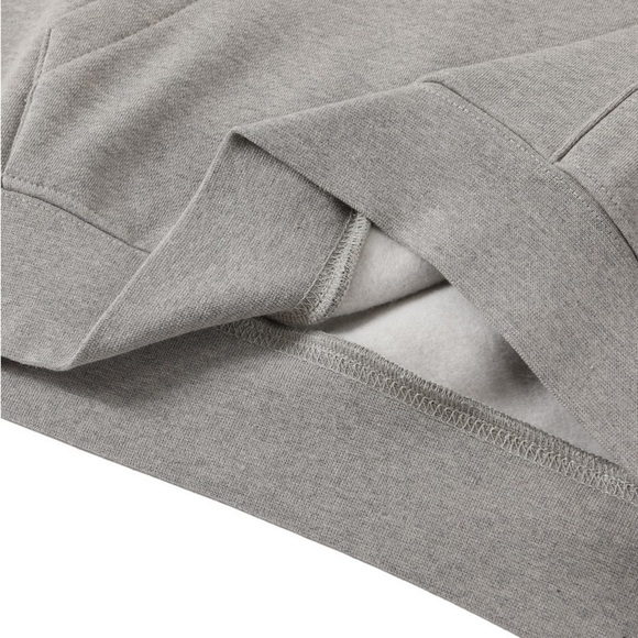 ESSENTIALS FEAR FOG GOD DARK OATMEAL PULLOVER HOODIE SIZE L - Picture 6 of 9